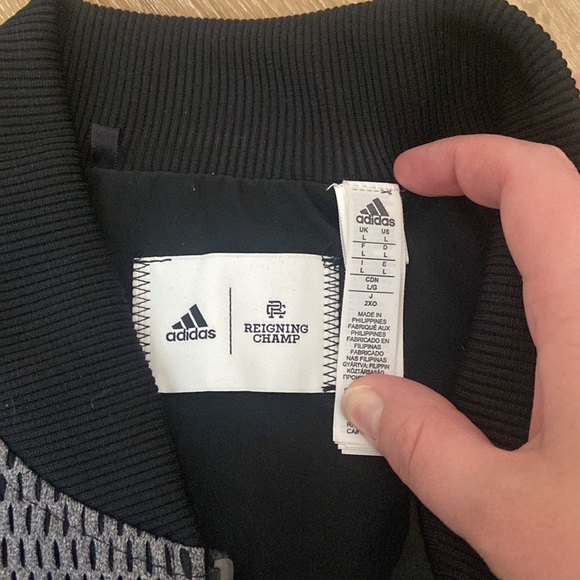 Reigning Champ x Adidas Prime Knit Bomber Jacket - Picture 3 of 4